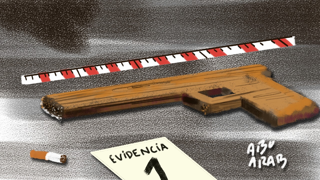REVÓLVER DE PALO