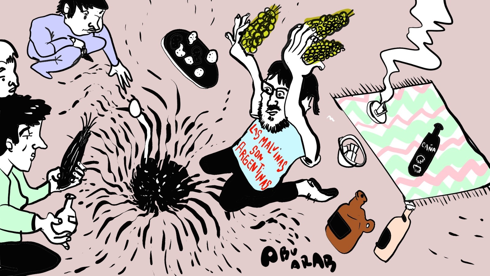 Ilustración conceptual de la monetización de la vida y la crisis del capitalismo actual